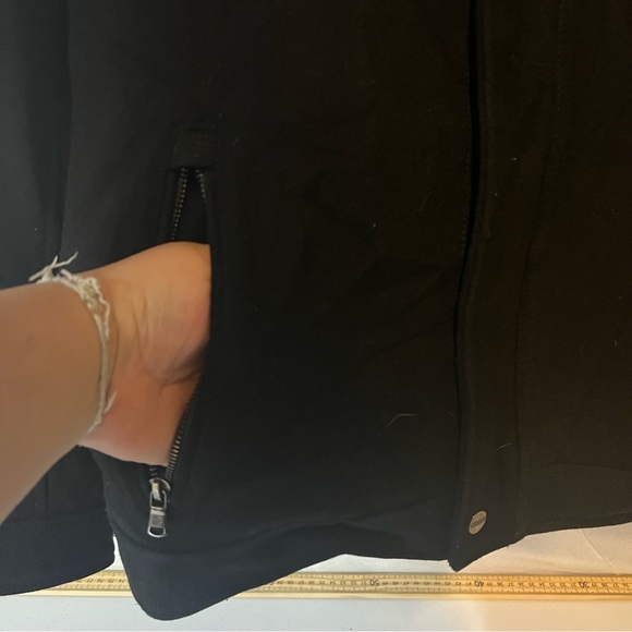 Michael Kors Wool Peacoat mens black size medium - Picture 7 of 13